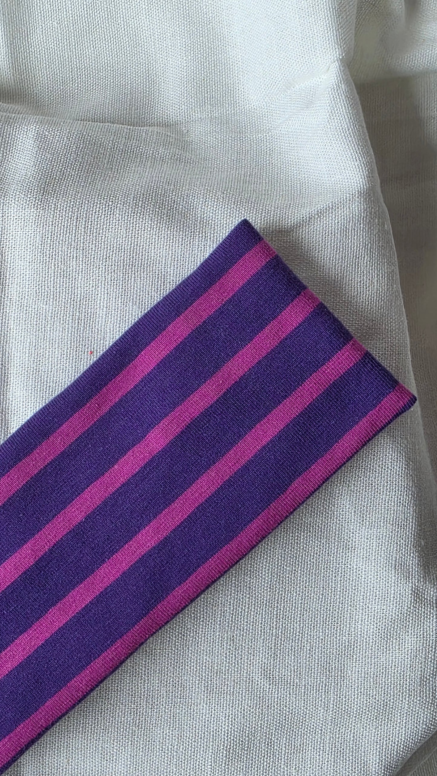Bandeau Sara mauve/rose