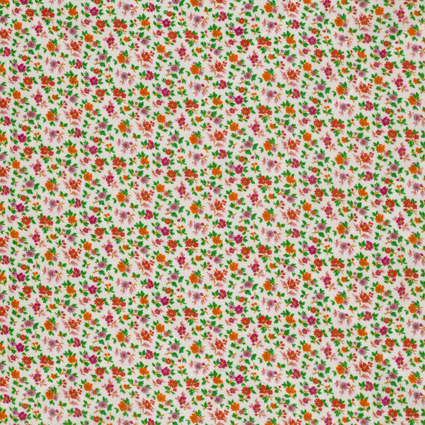 Tissu Double Gaze Matelassé - Fleuri