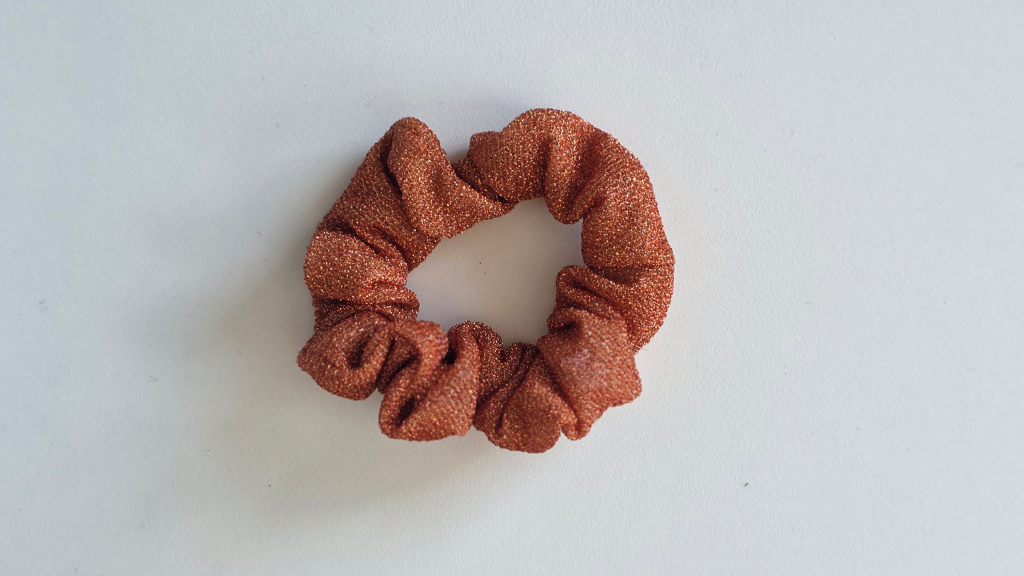 Chouchou - paillette rouille