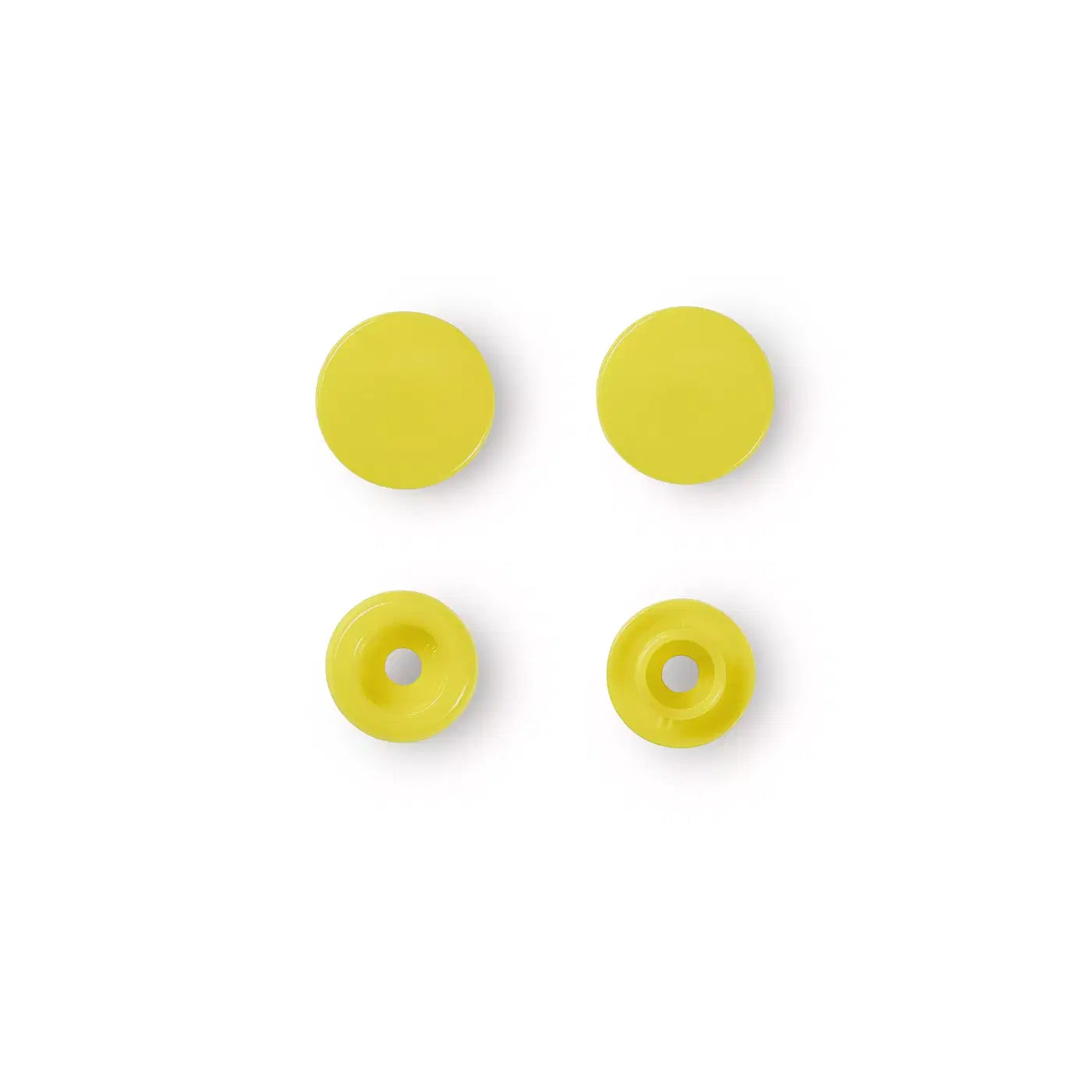 Boutons pression « Color Snaps », rond, 12,4mm - marron foncé