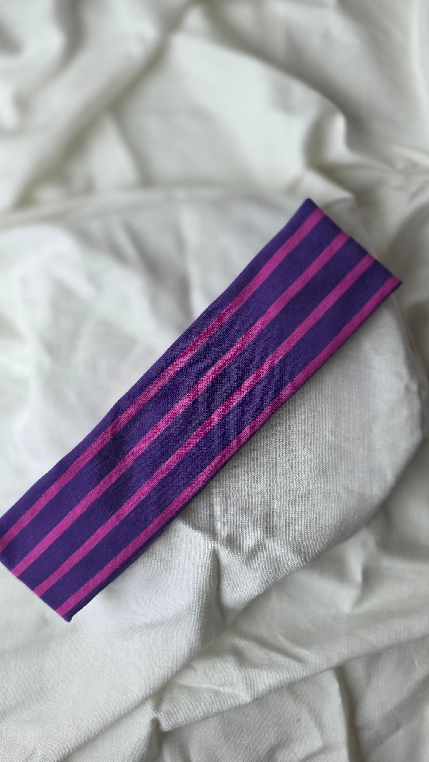 Bandeau Sara mauve/rose