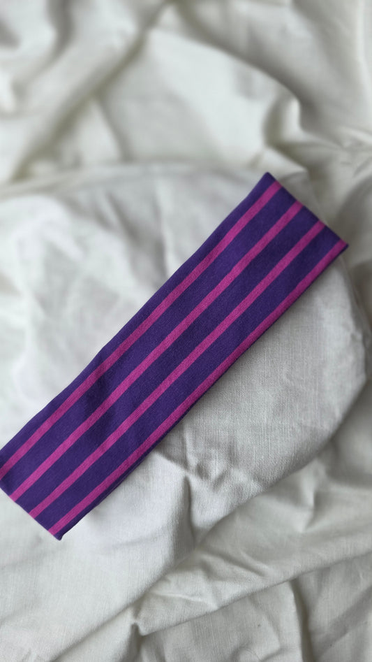 Bandeau Sara mauve/rose